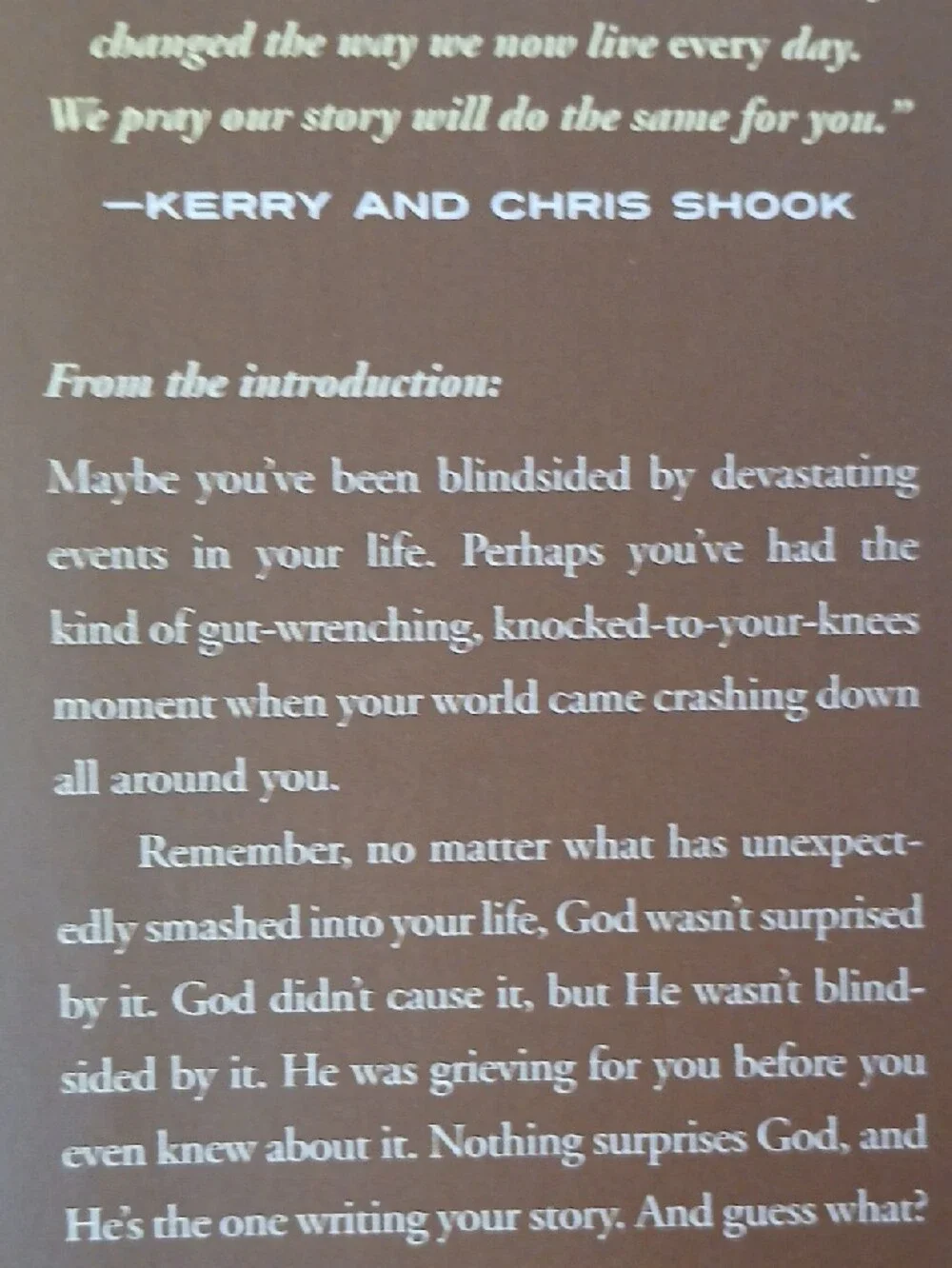 The Gift of One Day by Kerry & Chris Shook